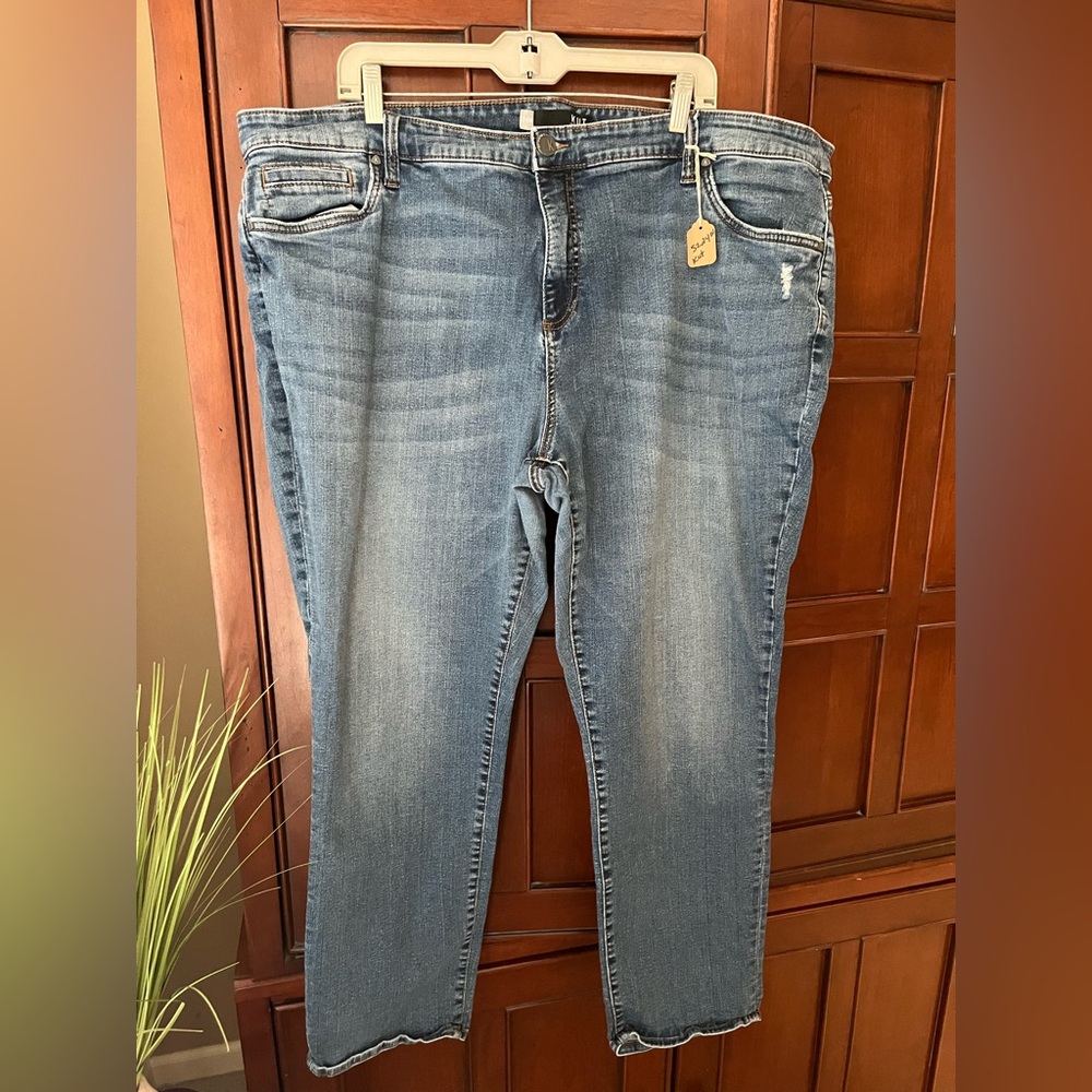 Kut from the Kloth Classic Light Wash Jeans Women’s Size 24W - Picture 10 of 13